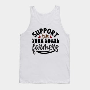 Farm Tractors , Farming Gift Tank Top